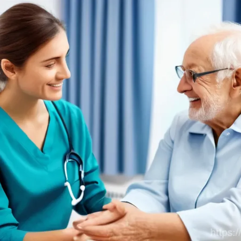 물리치료사의 운동처방 능력 향상 - **Prompt 1: Empathy and Personalized Care in Physiotherapy**
"A bright, naturally lit physiother...