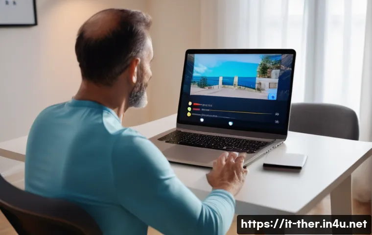 물리치료사의 재택근무 가능성 - A modern physiotherapy session conducted via telemedicine: a middle-aged Italian physiotherapist gui...