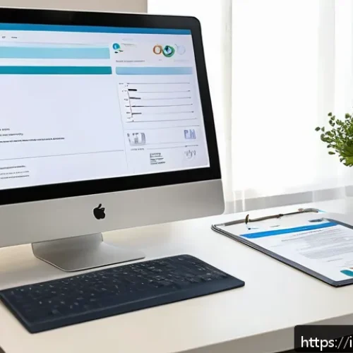 물리치료사 취업 준비 서류 - A professional physiotherapist&rsquo;s workspace in an Italian healthcare setting, featuring a neatly arra...